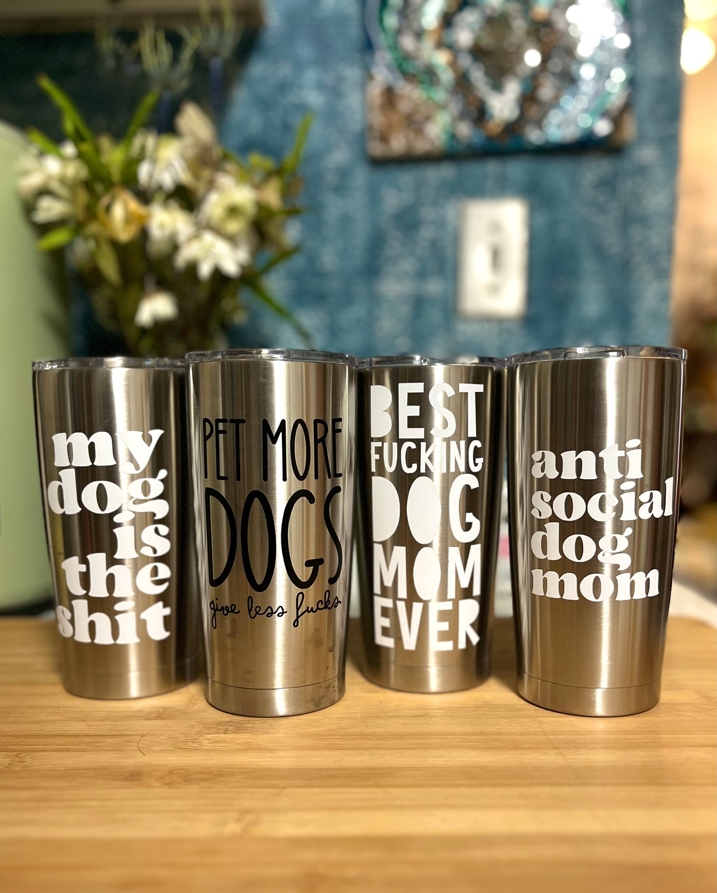 TDFT’s Hand Designed Stainless Steel Tumblers