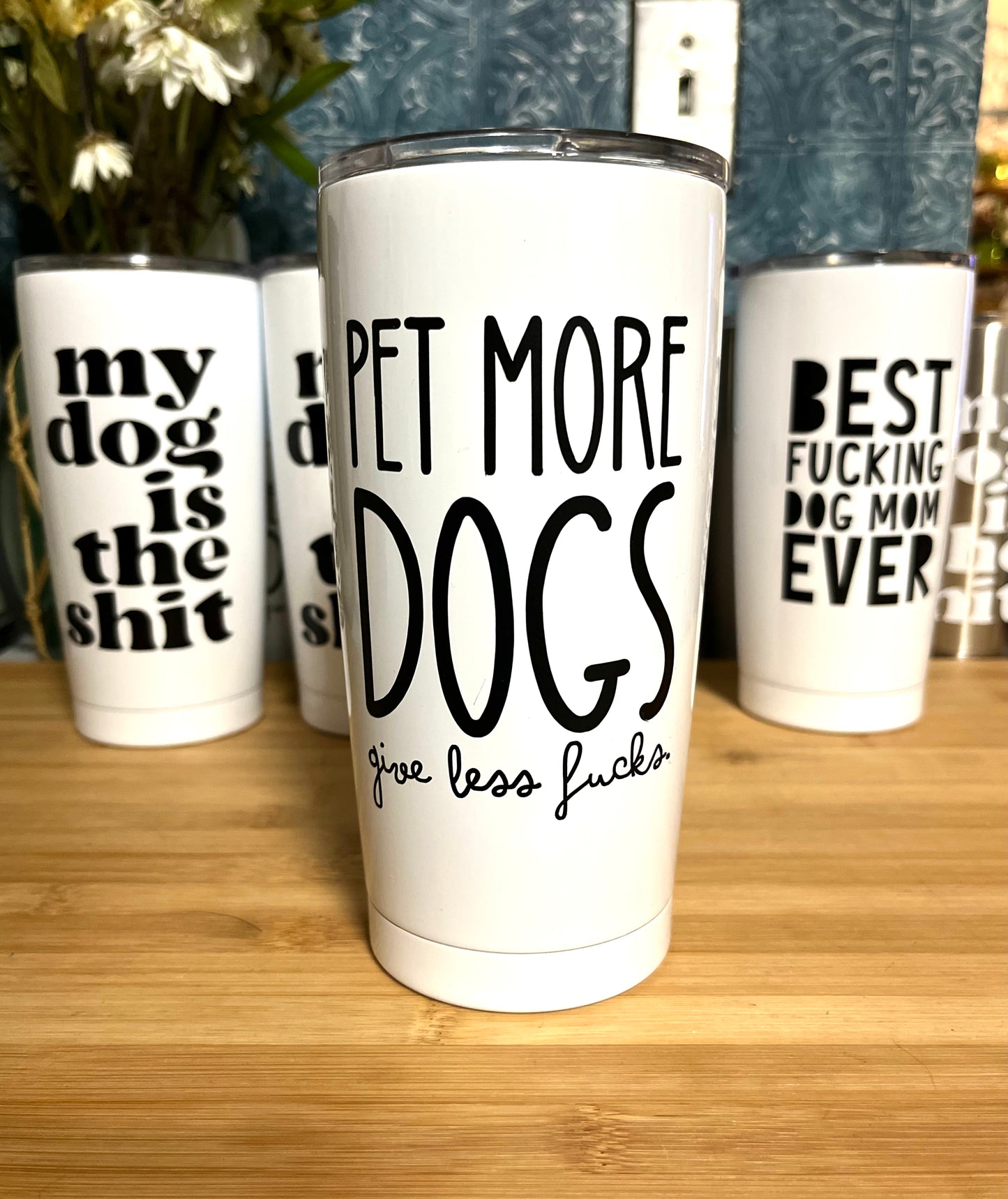 TDFT’s Hand Designed Stainless Steel Tumblers