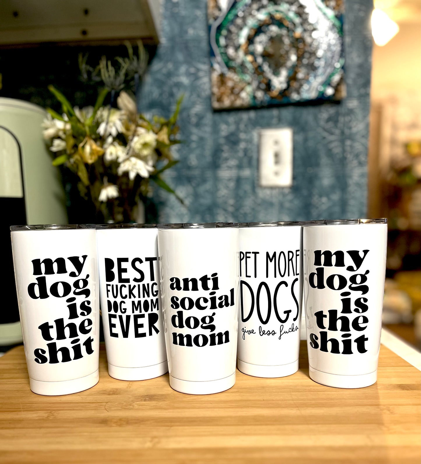 TDFT’s Hand Designed Stainless Steel Tumblers