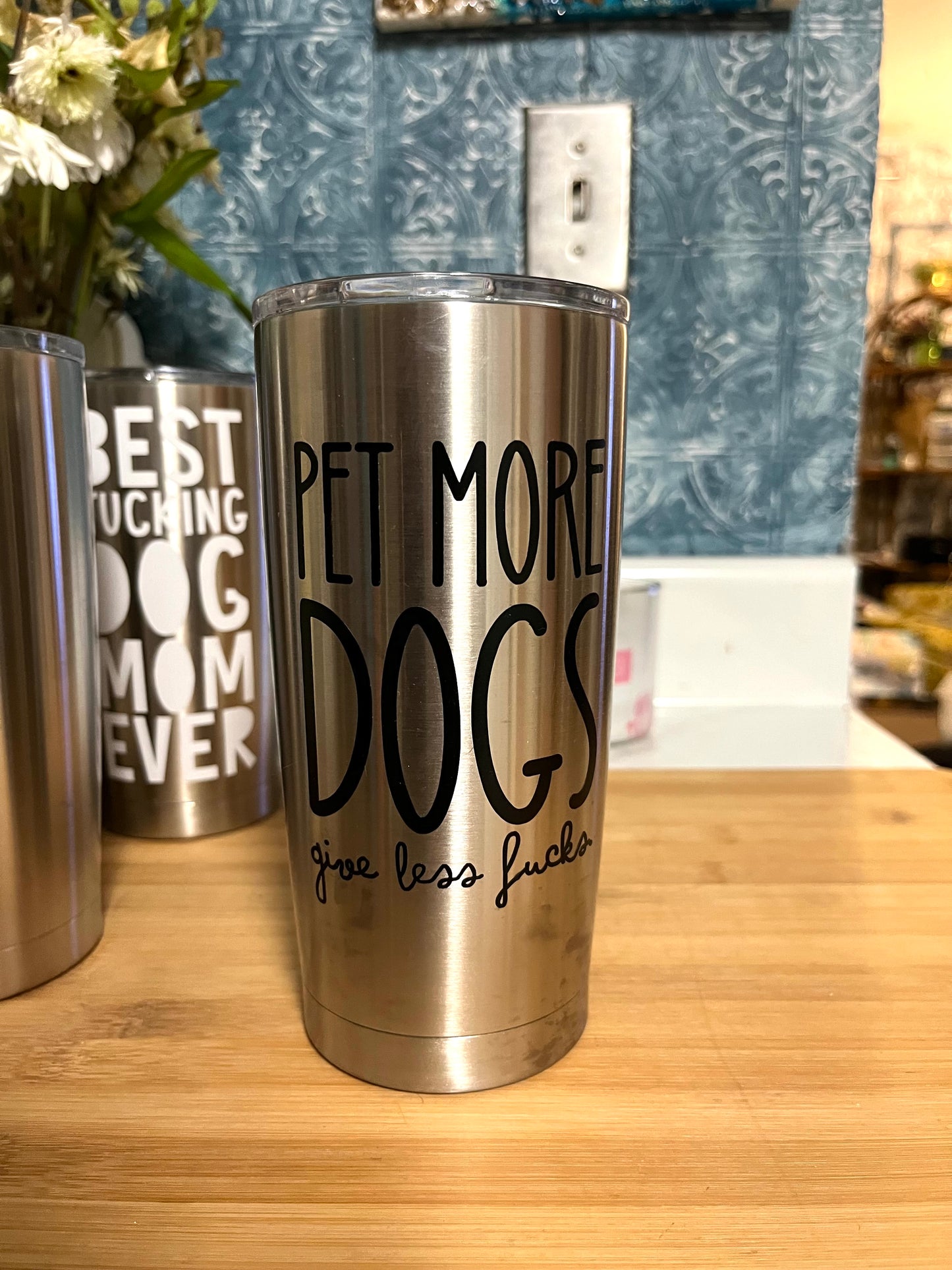 TDFT’s Hand Designed Stainless Steel Tumblers