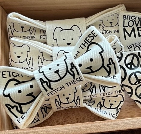 TDFT Handmade Dog BowTies