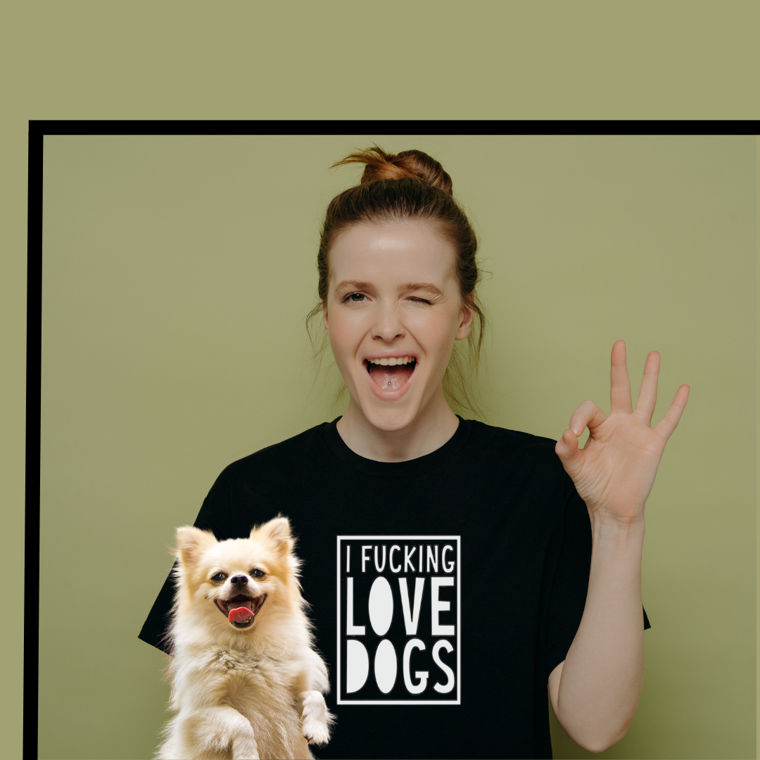 TDFT "I FUCKING LOVE DOGS" TEE