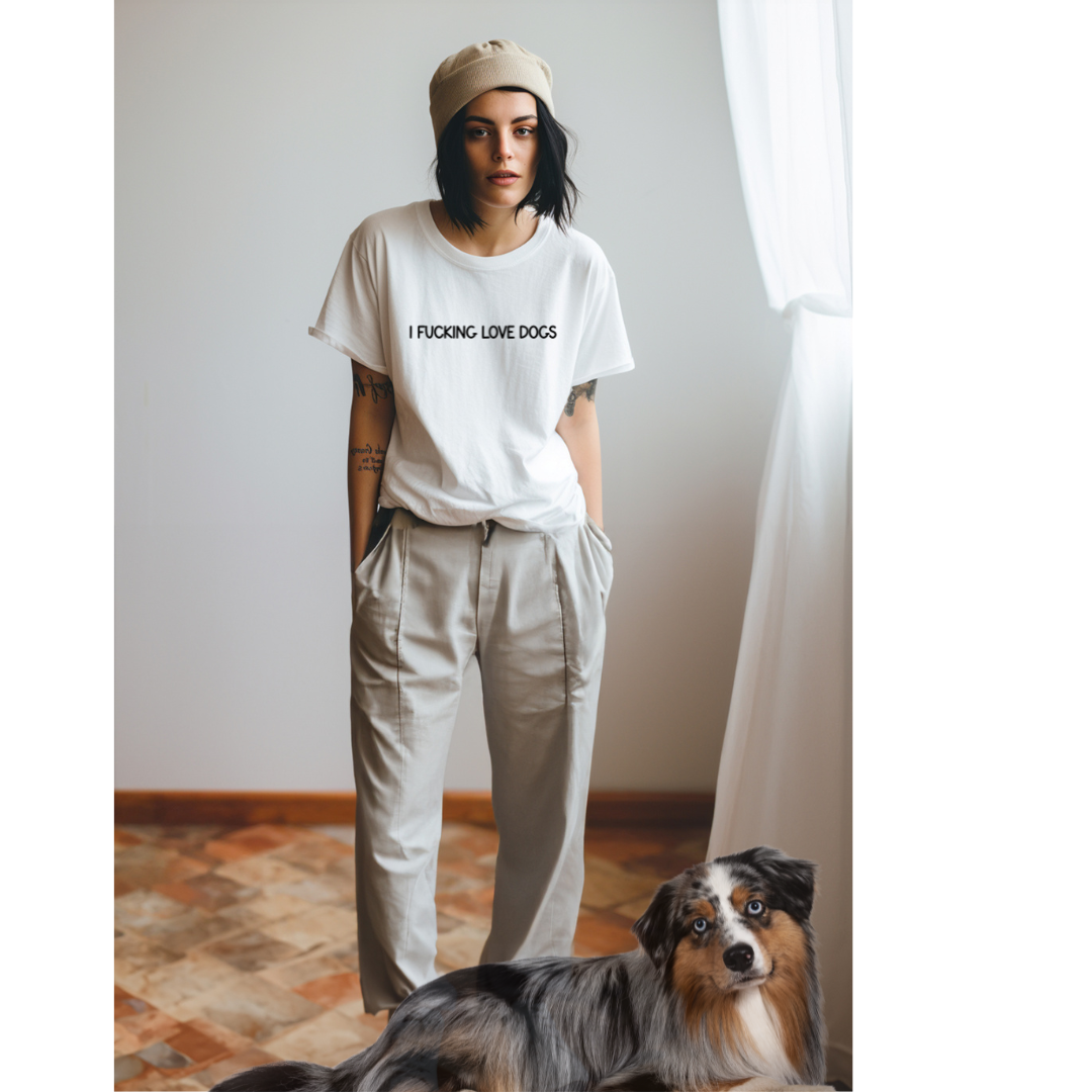 TDFT "I FUCKING LOVE DOGS" TEE