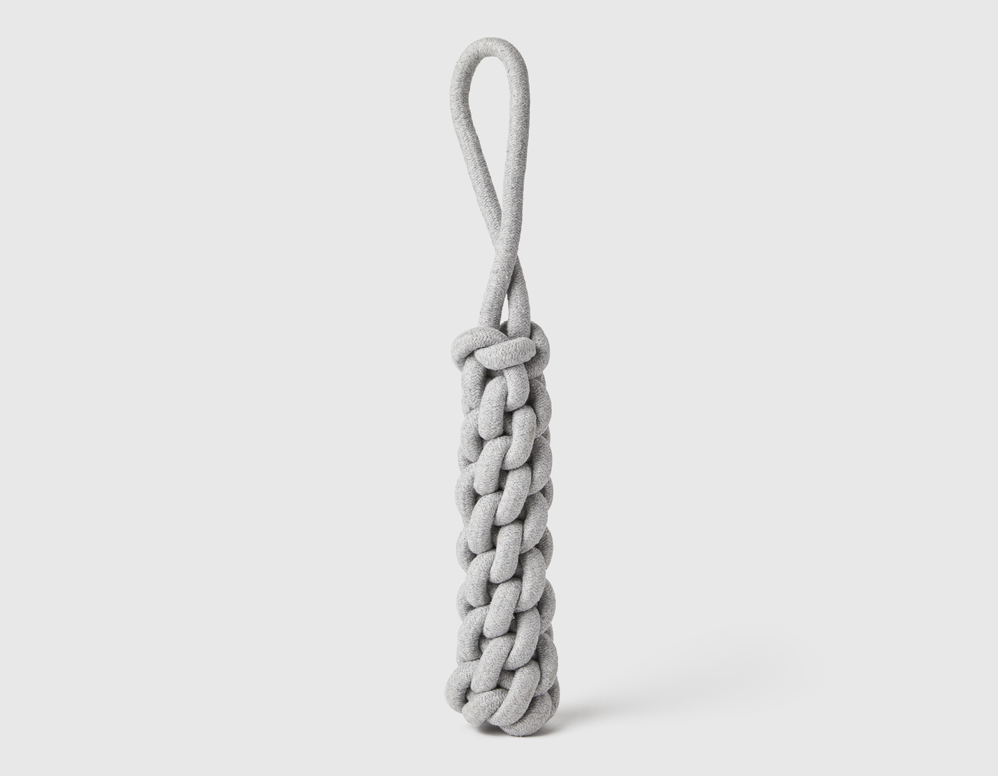 Silver Rope Knot Dog Toy by Jax & Bones