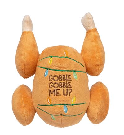 Gobble Gobble Me Up Plush Howliday Dog Toy by FuzzYard