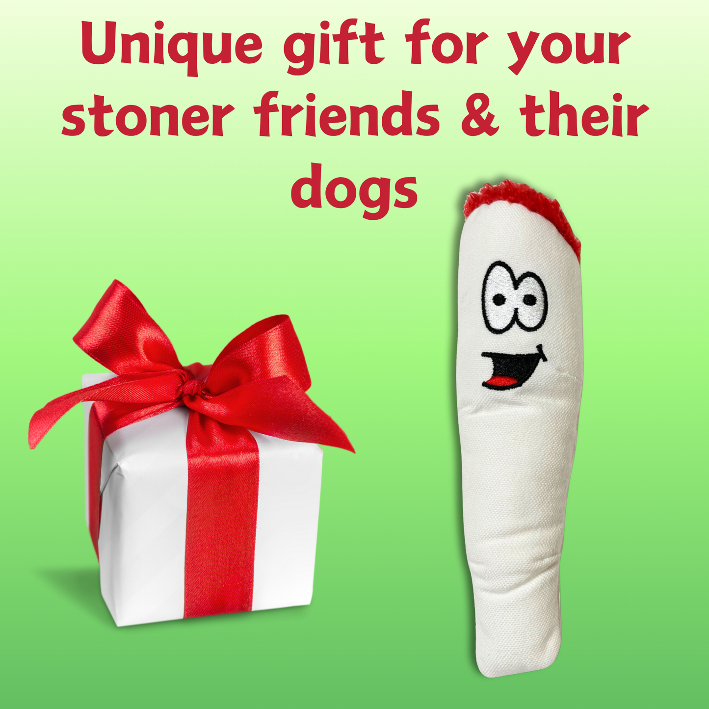 My Name is Jay the Joint Stuffed Dog Toy
