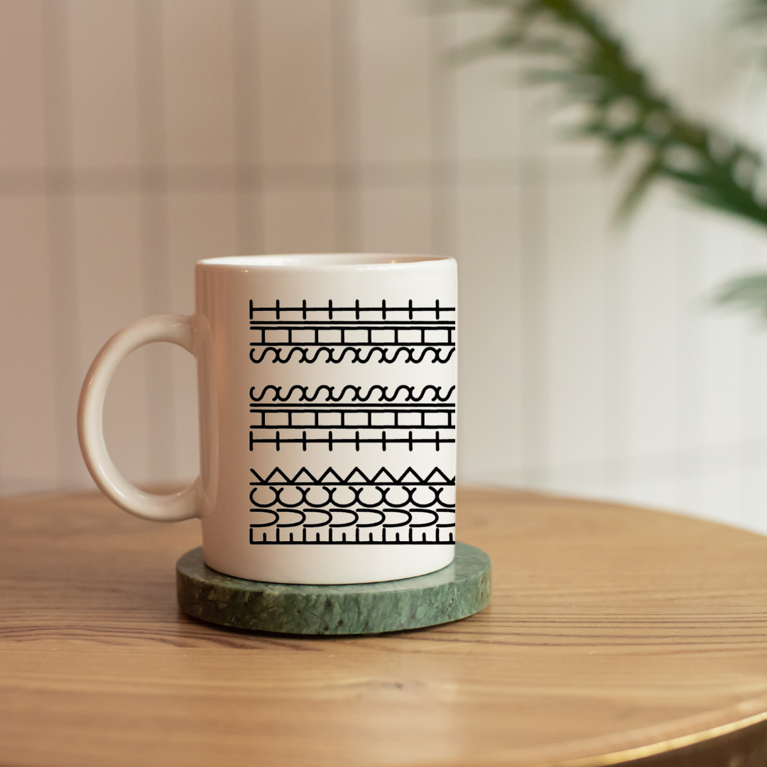 Hand Designed Ceramic Coffee Mugs
