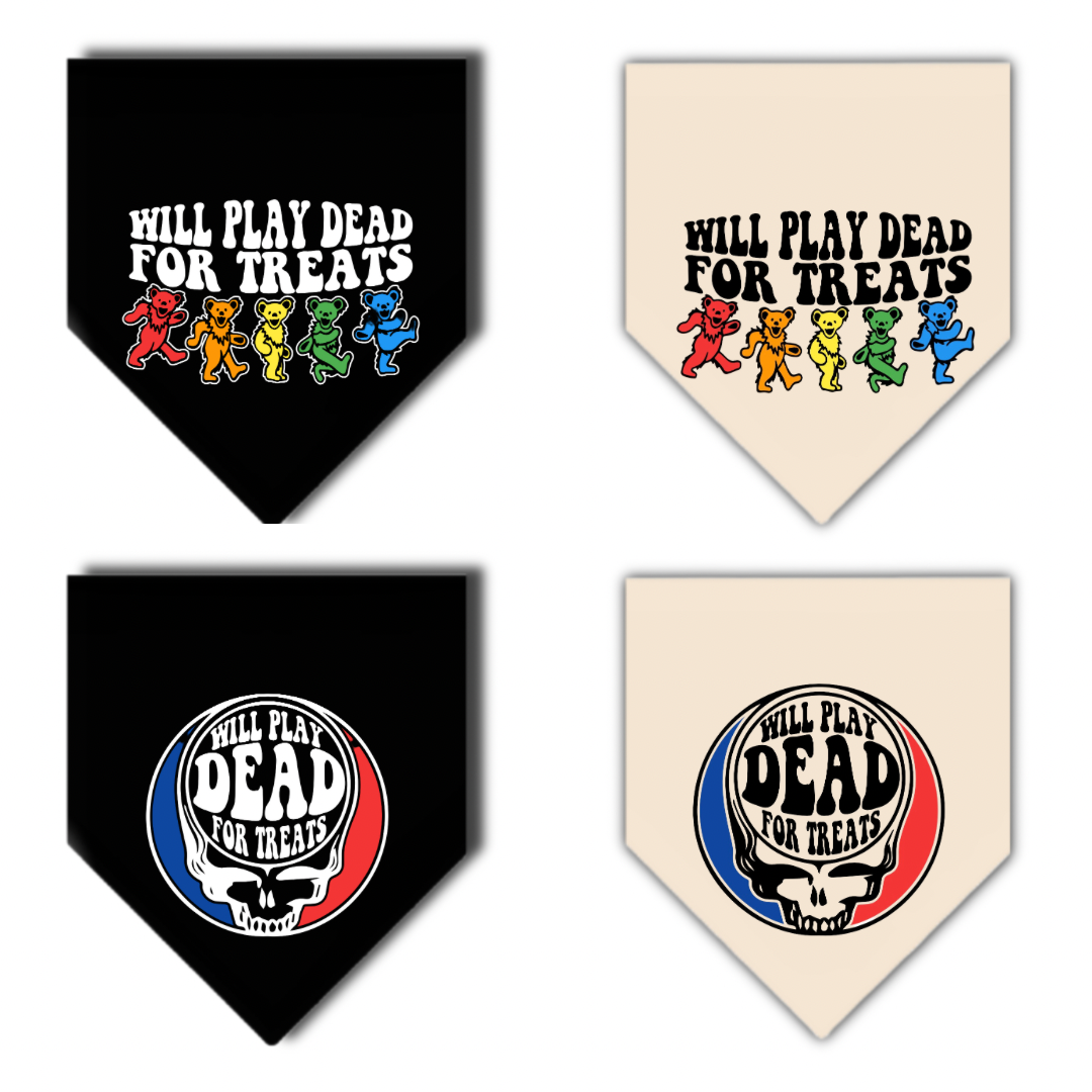 Grateful dead dog clearance bandana