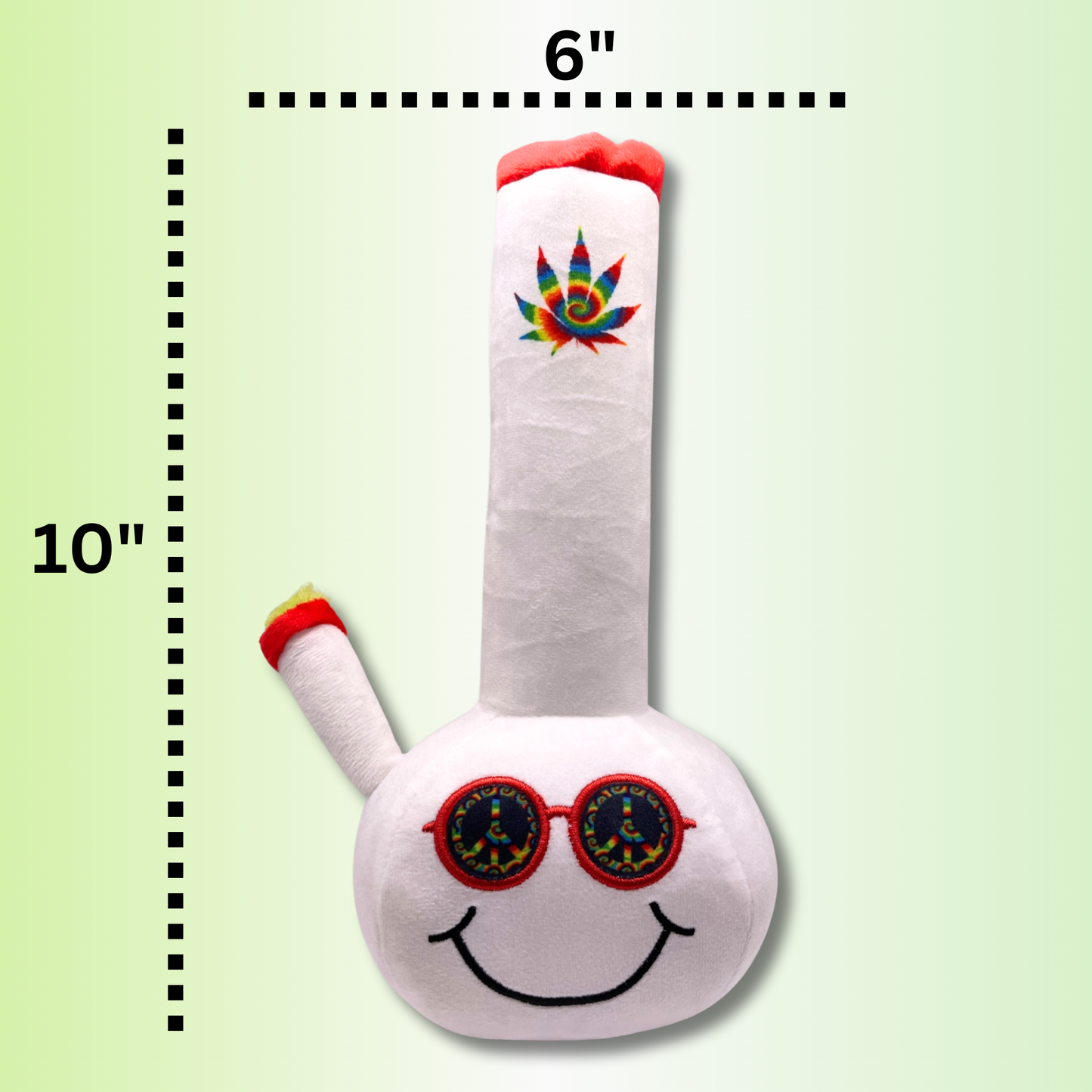 My Name is Billie Bong Plush Dog Toy