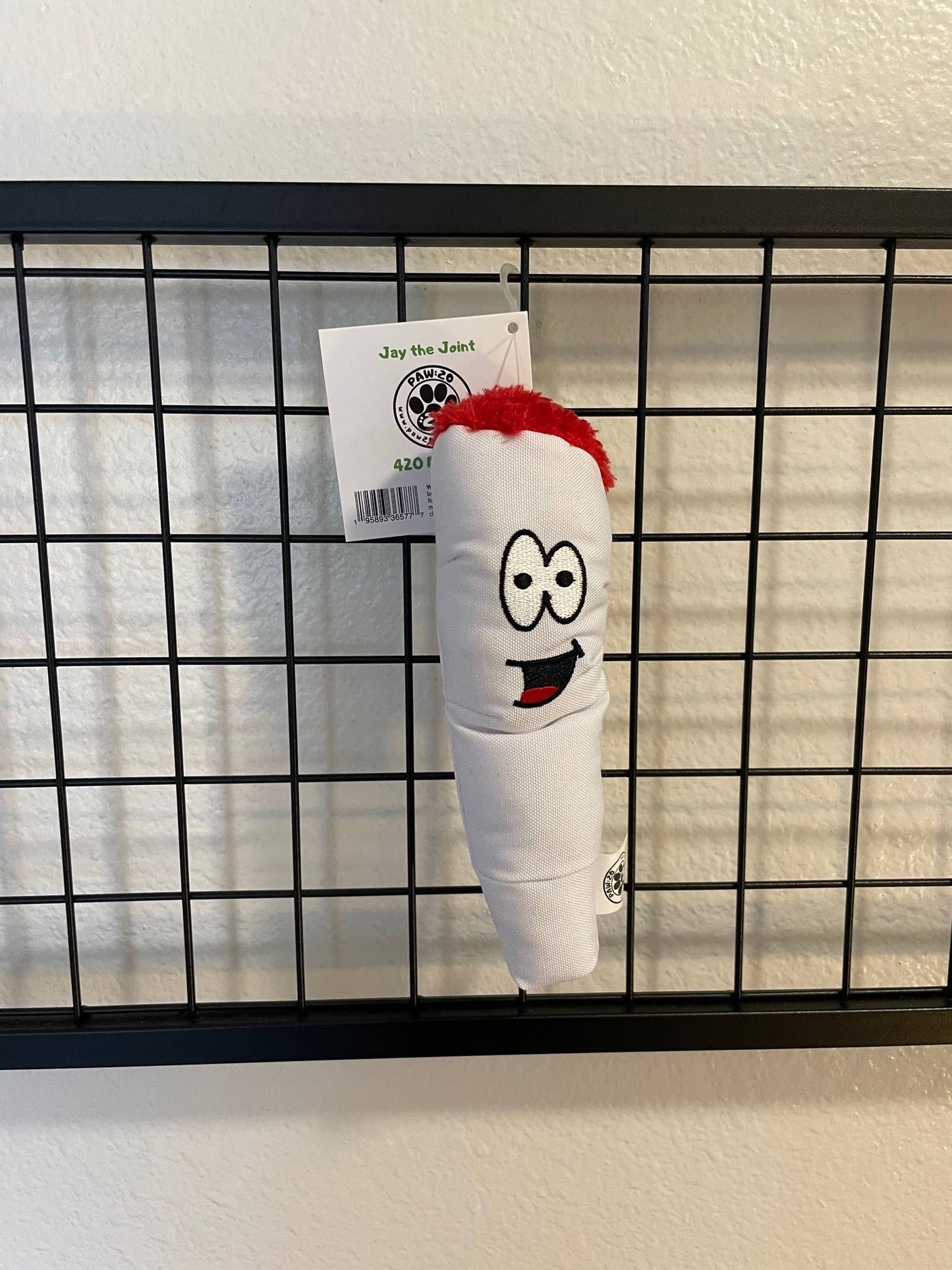 My Name is Jay the Joint Stuffed Dog Toy