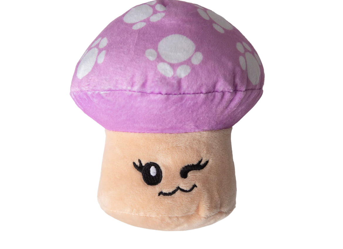 Magic The Mushroom Squeak Dog Toy by Snugarooz