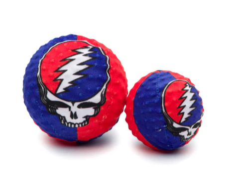 Grateful Dead Steal Your Face "Faball" Dog Toy By FabDog
