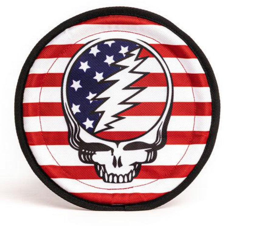 Grateful Dead Steal Your Face Disc Dog Toy